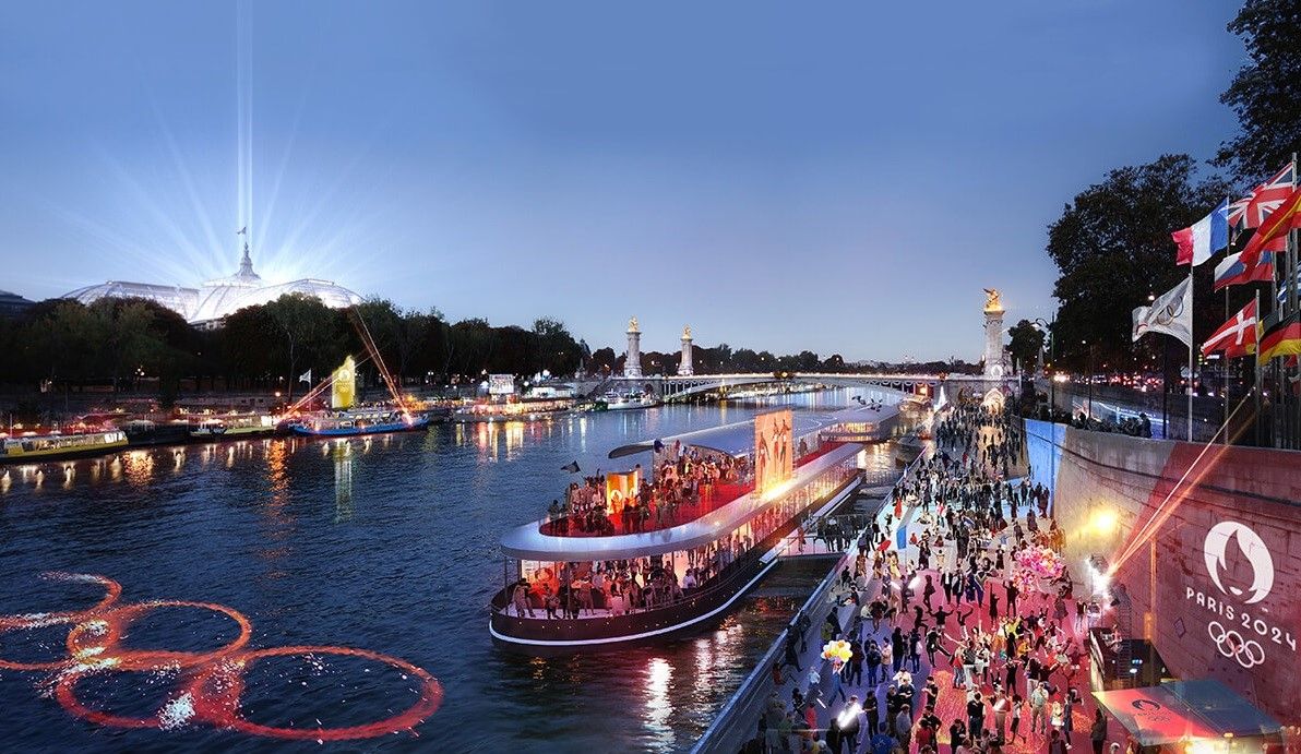 セーヌ川は開会式をはじめ、パリ五輪の中心的な存在に（Paris 2024）