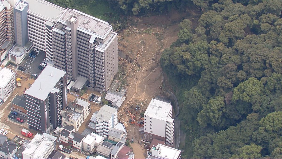 松山市の土砂崩れで被災世帯へ見舞金を給付 新たな補正予算案発表