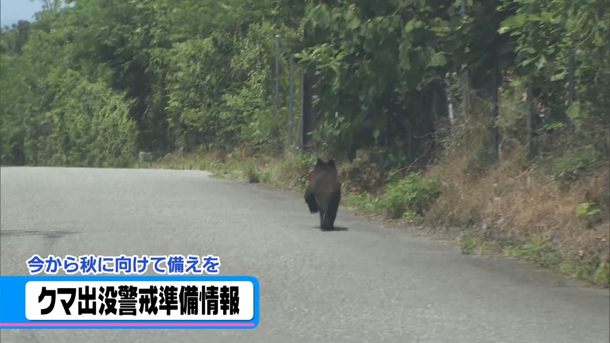 石川県に「ツキノワグマ出没警戒準備情報」