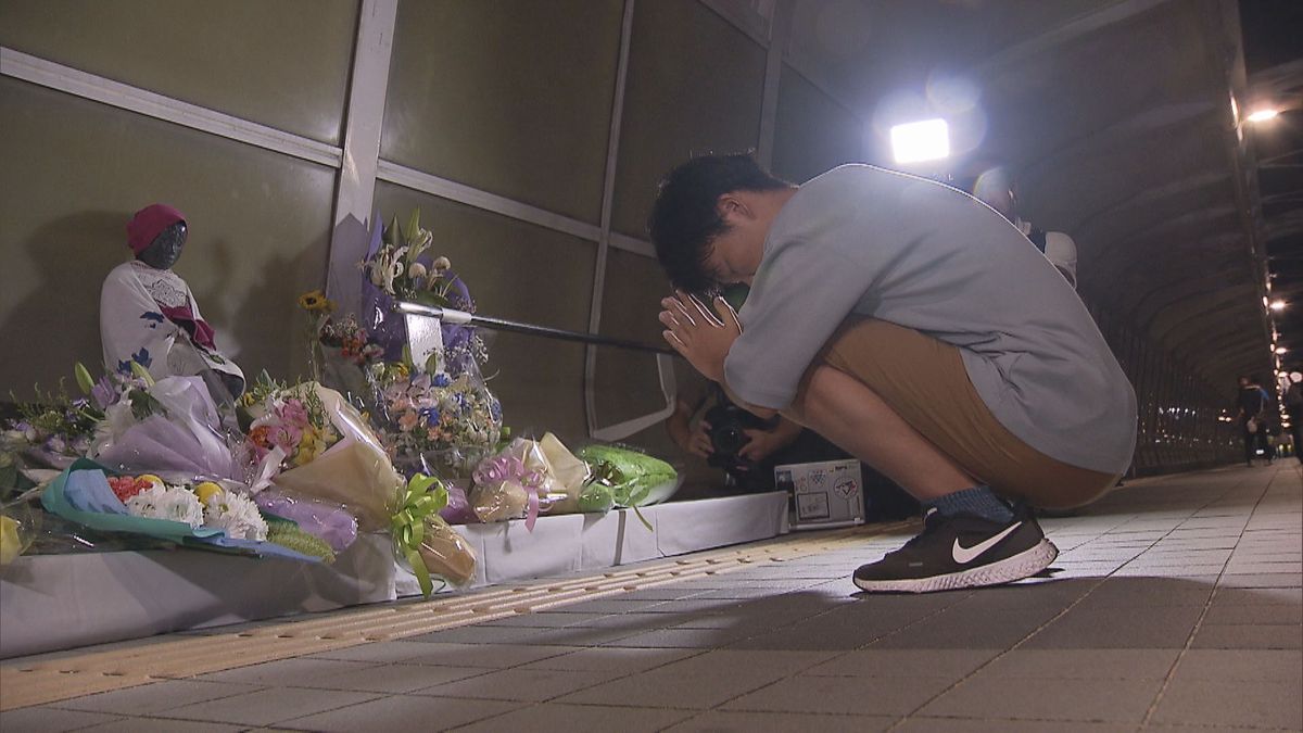 兵庫・明石歩道橋事故から23年　遺族らが現場で追悼「残った私たちが安全で安心なまちづくりを」　