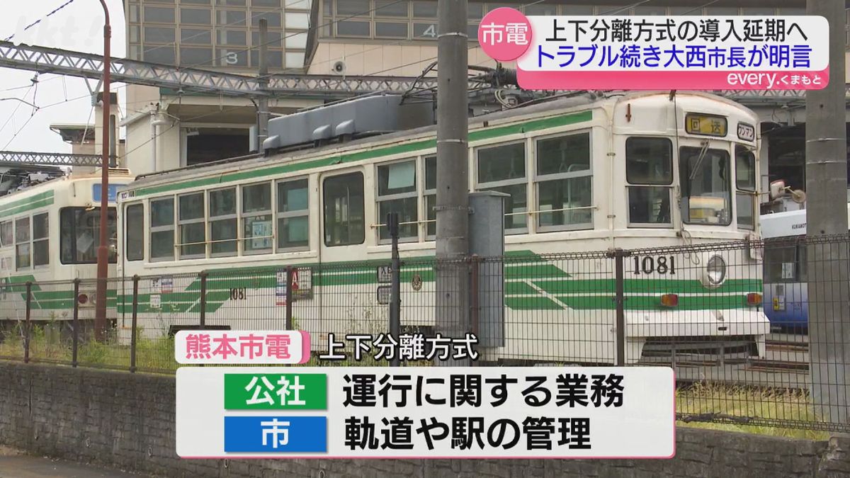 運行に関する業務を公社、車両や駅の管理を市が担う｢上下分離方式｣導入を予定