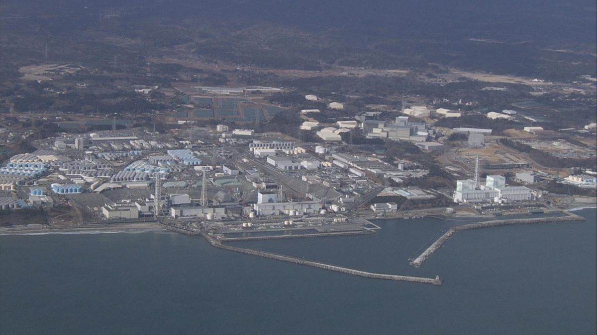 去年8月に処理水放出が始まった福島第一原発