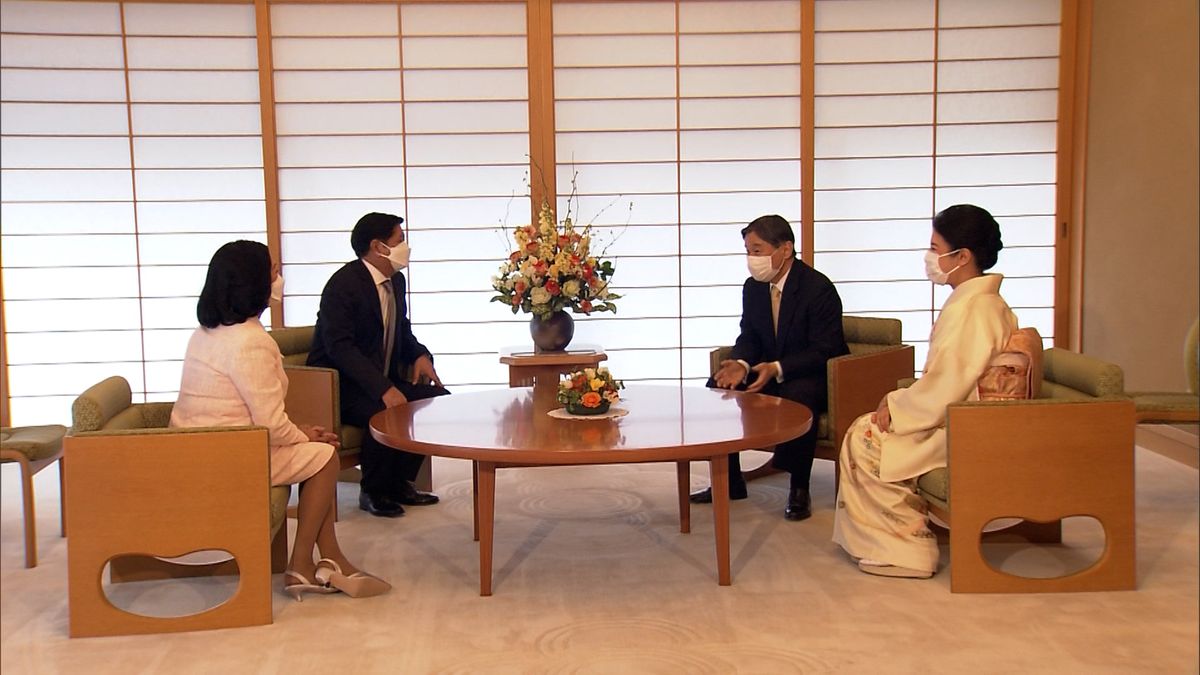 2月9日 フィリピン大統領夫妻との懇談