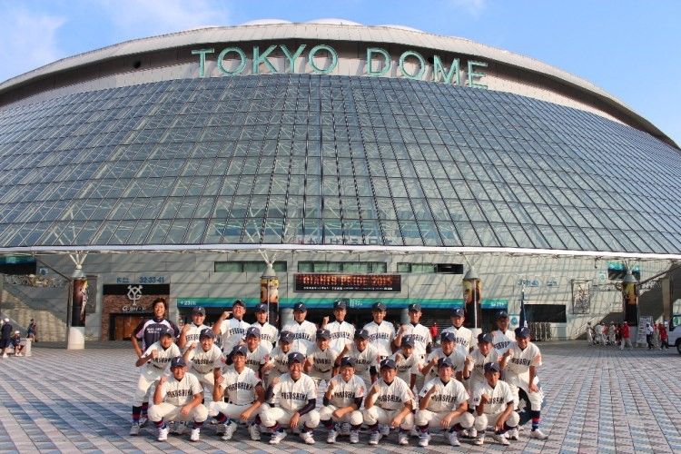 2015年ジャイアンツ杯に出場した大阪福島リトル（増田選手は前列右から2番目）