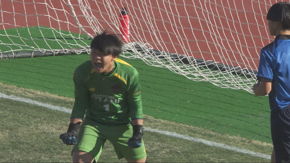 ビッグセーブを連発したＧＫ＃１高路地琉葦（３年）