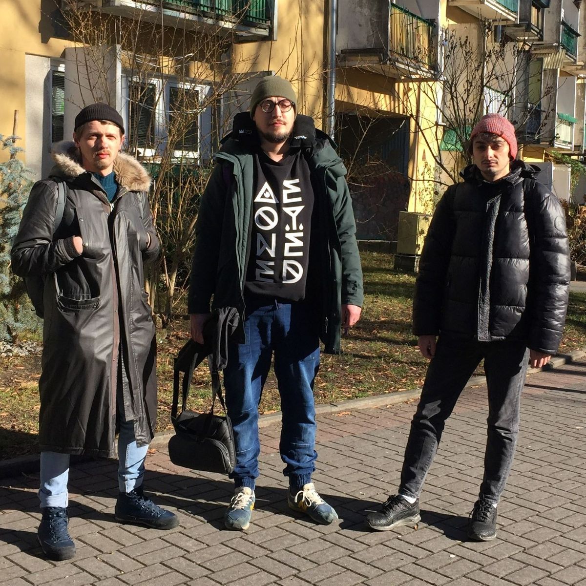 ウクライナのアーティスト・オープングループ（ユリー・ビーリー、パヴロ・コヴァチ、アントン・ヴァルガ）Photo: Marta Czyż