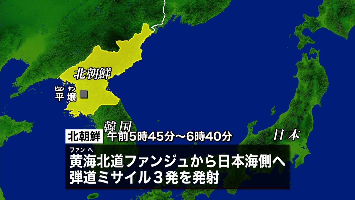 北ミサイル　防衛省幹部「日本に影響ない」