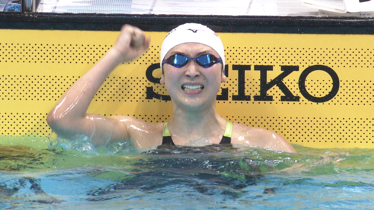 「最後は自分を信じて泳ぎきろう」池江璃花子が涙の優勝　6年ぶり世界選手権代表内定
