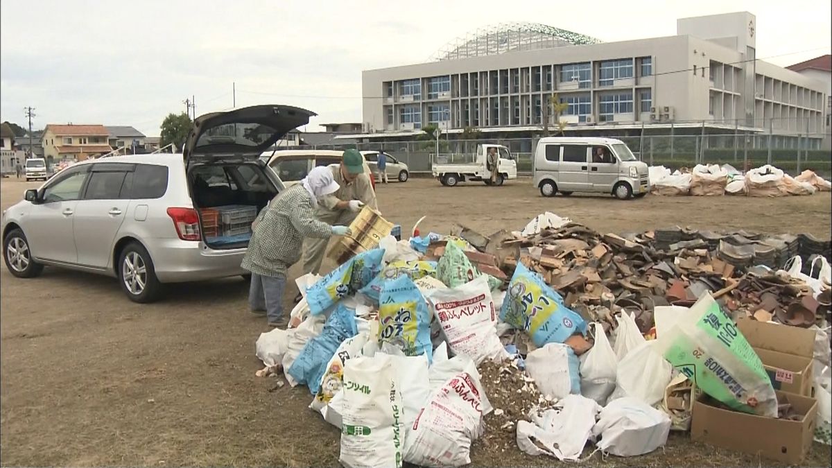 鳥取地震　被災地でボランティア活動始まる