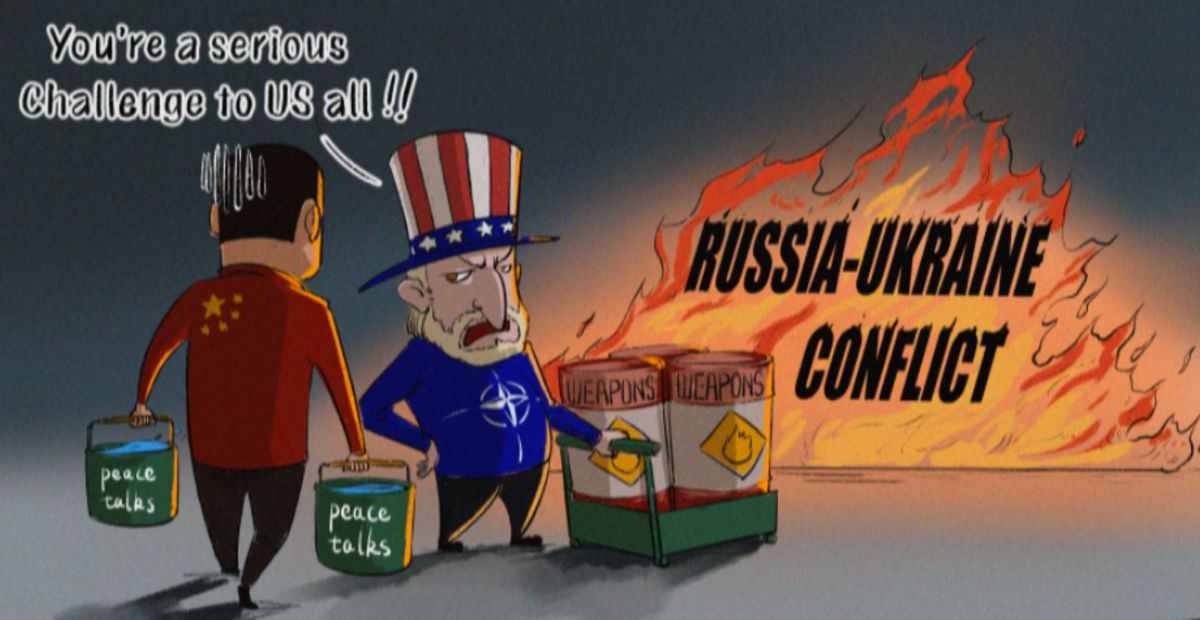 ウクライナ危機めぐり中国世論に根強い「米国陰謀論」 中国メディア戦地報道にも随所に“ロシアの主張後押し”