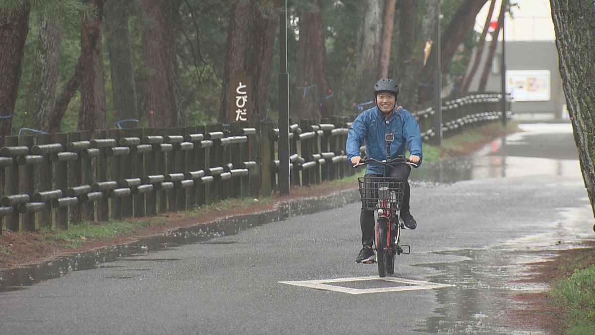 若狭路を自転車で巡る「わかさいくる」　観光誘客へルート整備進む、全長126キロ　専用器具備えた“自転車の駅”も68か所　川島キャスター体験リポ