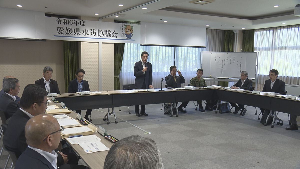 出水期を前に愛媛県が新たな水防計画 石手川と肱川で避難情報の基準水位を見直し