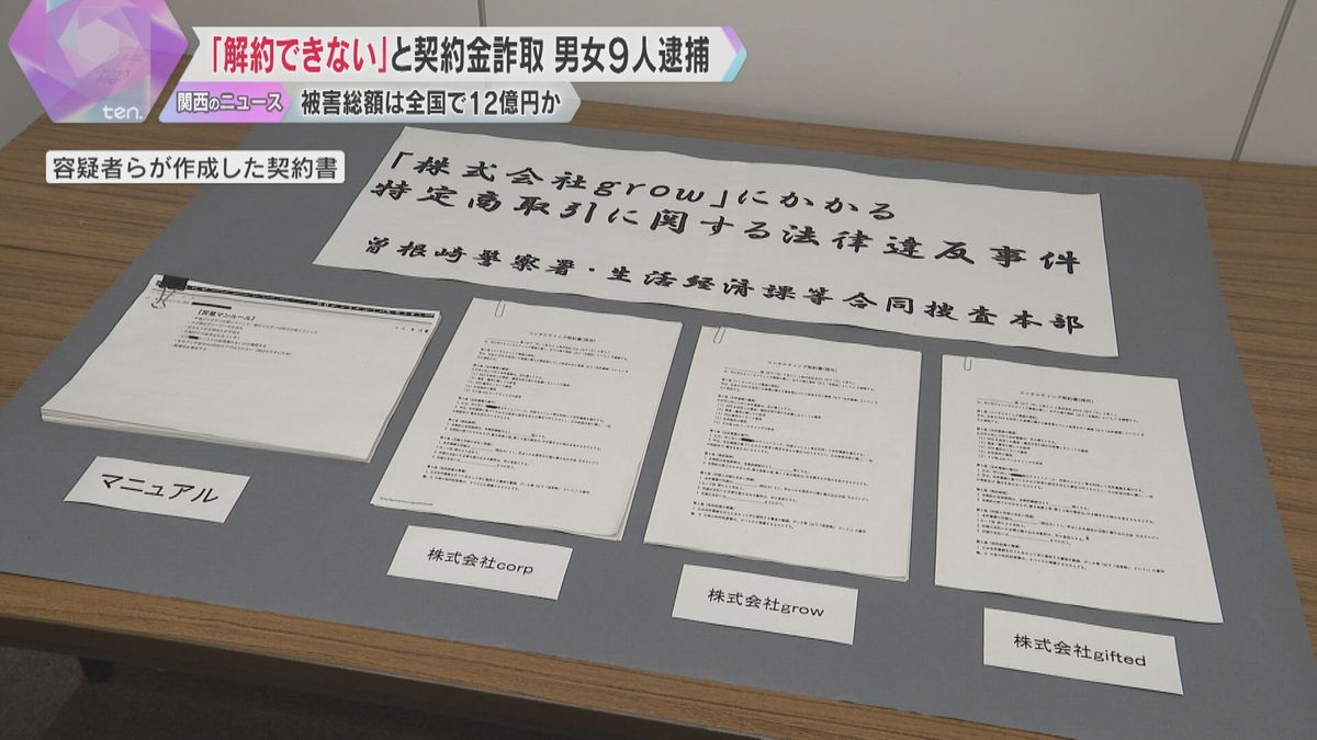 被害総額12億円　ネットビジネス契約金詐取「契約解除はできない」とウソの説明か　会社役員ら逮捕　