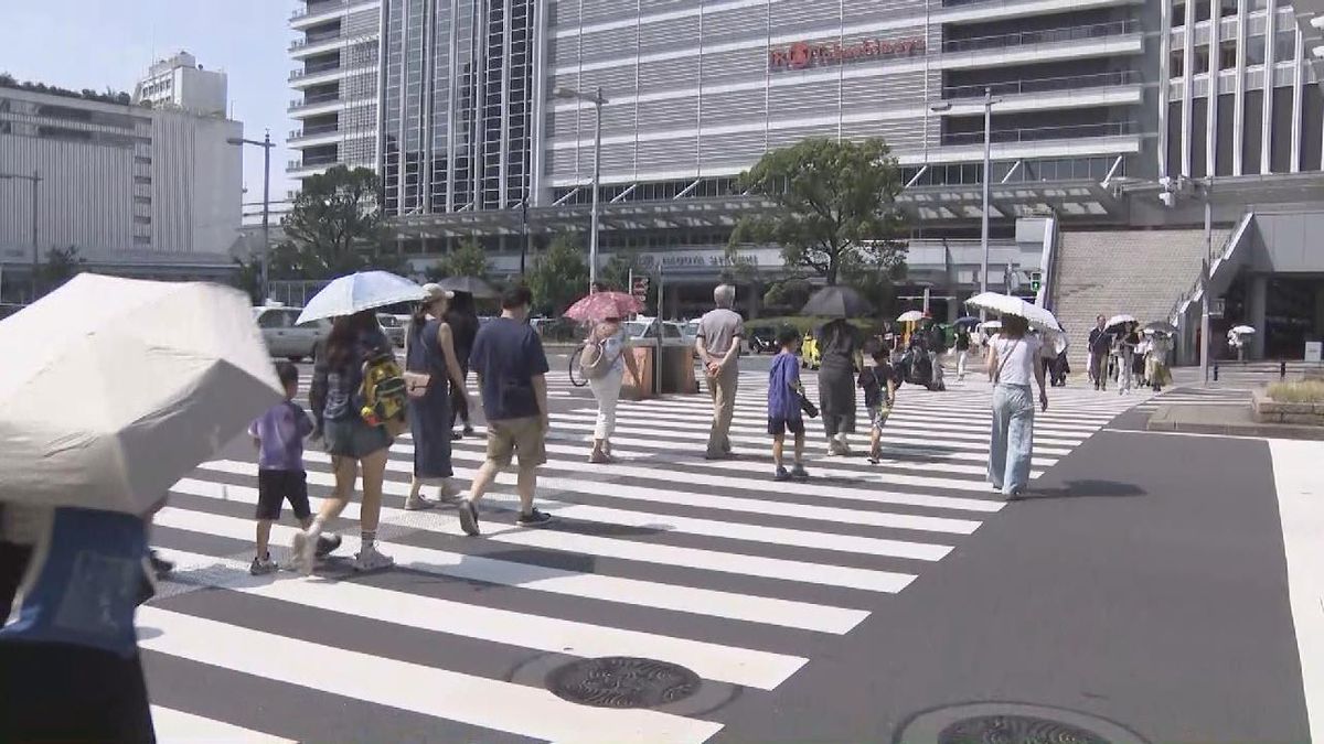 名古屋ことし20回目の猛暑日　体温上回る「危険な暑さ」続く　熱中症に厳重警戒