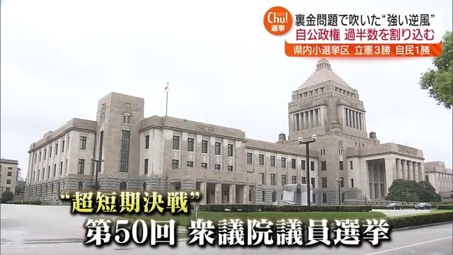 政治と金問題…福島県の自公政権にも逆風が押し寄せる　投票率は53.93パーセント