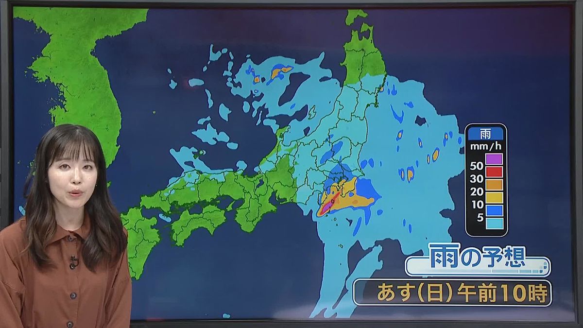 【天気】関東、明け方～昼過ぎにかけ雨強まる　東北も次第に降り出す