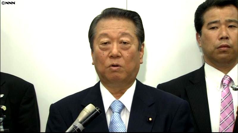 小沢氏新党も念頭に、党分裂の可能性高まる