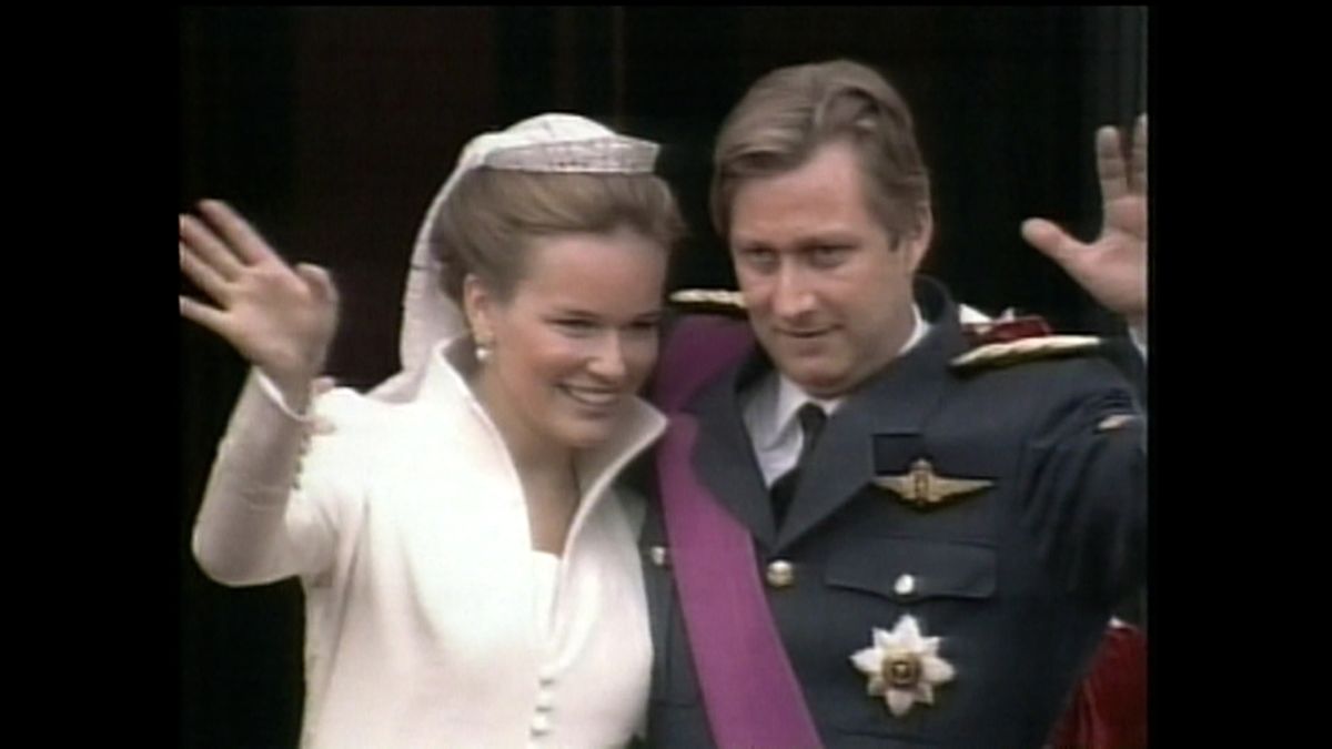 1999年12月ベルギー　フィリップ皇太子（当時）・マチルド妃結婚式