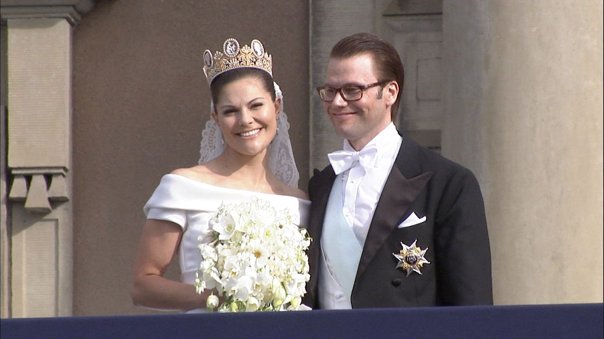 2010年６月19日スウェーデン　ヴィクトリア皇太子・ダニエルさん結婚式