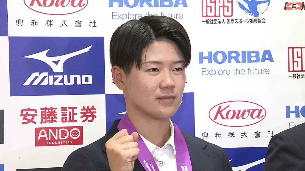 パリ五輪代表内定　アーチェリー野田紗月「萎縮せず強い気持ちで」