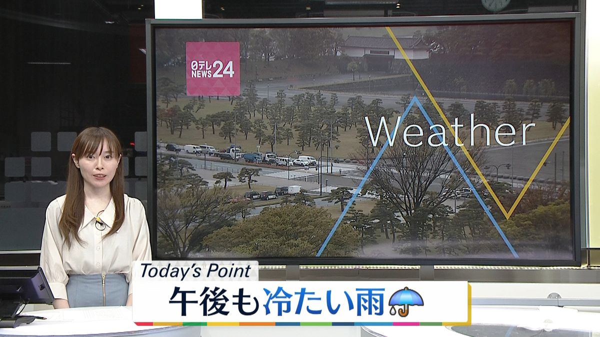 【天気】九州～東北は午後も雨…一気に寒く