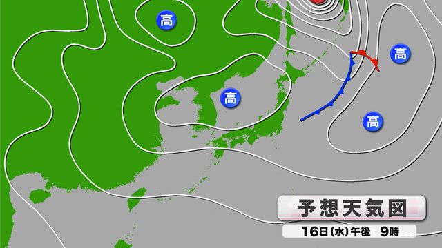 予想天気図