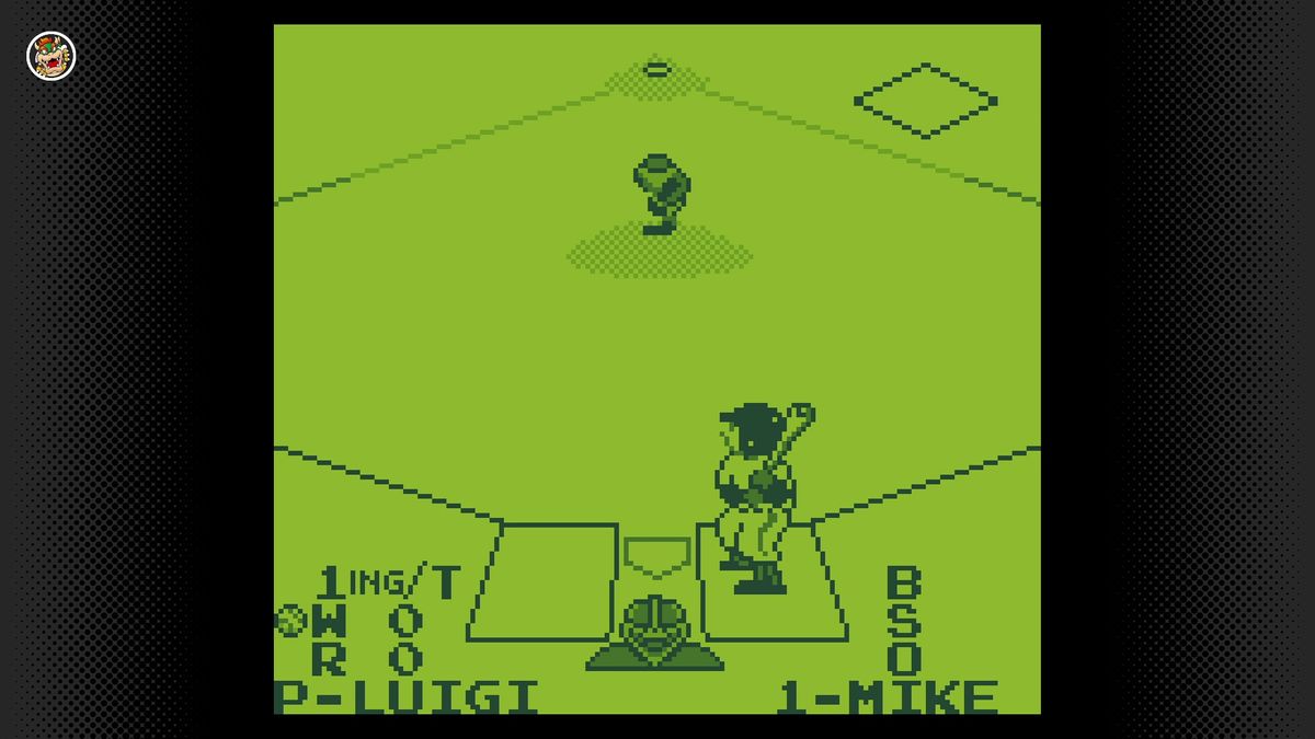 『ベースボール』プレイ画面（C） 1989 Nintendo