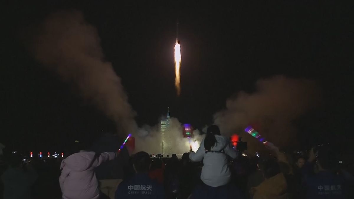 中国、有人宇宙船「神舟19号」打ち上げ　独自建設の宇宙ステーションに向け