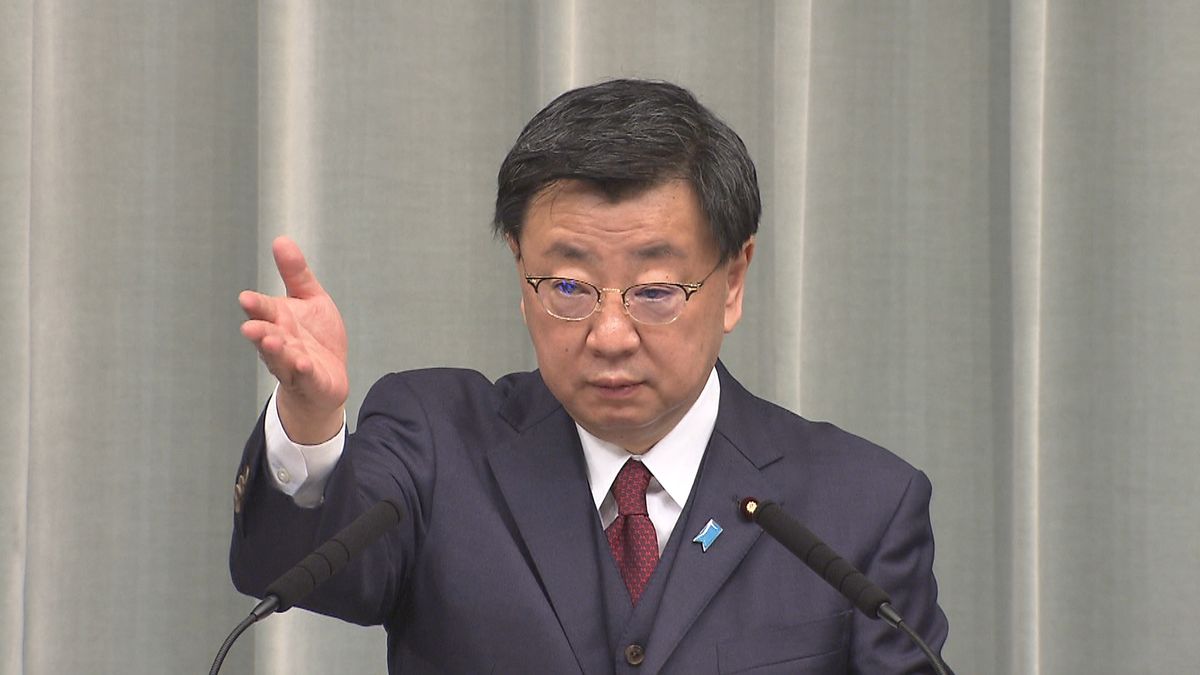 【全文】「中国海警局の船が領海侵入 誠に遺憾 松野官房長官（12/26午前）