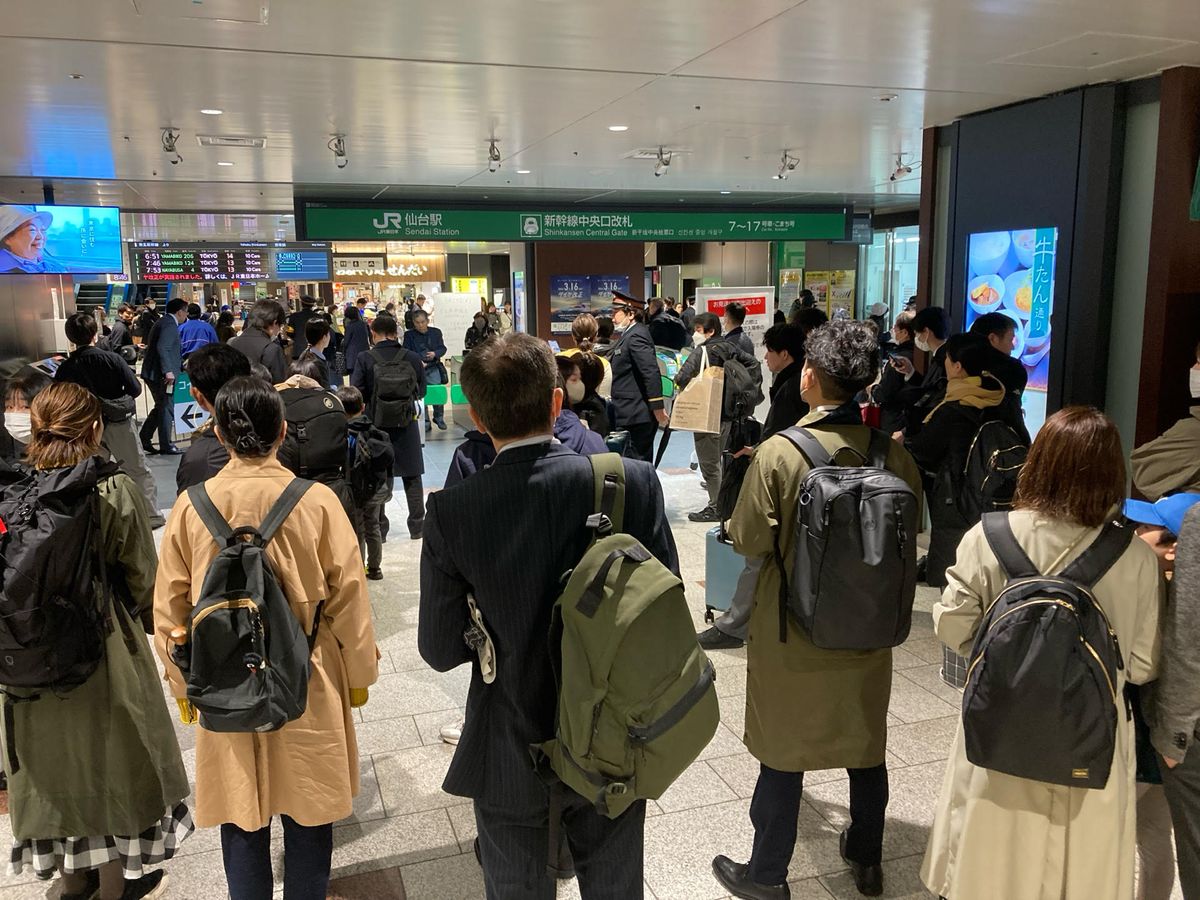 【東北新幹線】午前9時に運転再開 仙台～東京駅間上下線で約3時間見合わせ