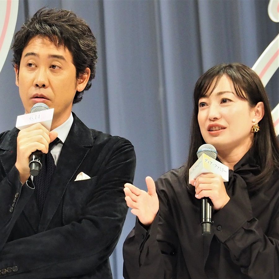 大泉洋さんと菅野美穂さん