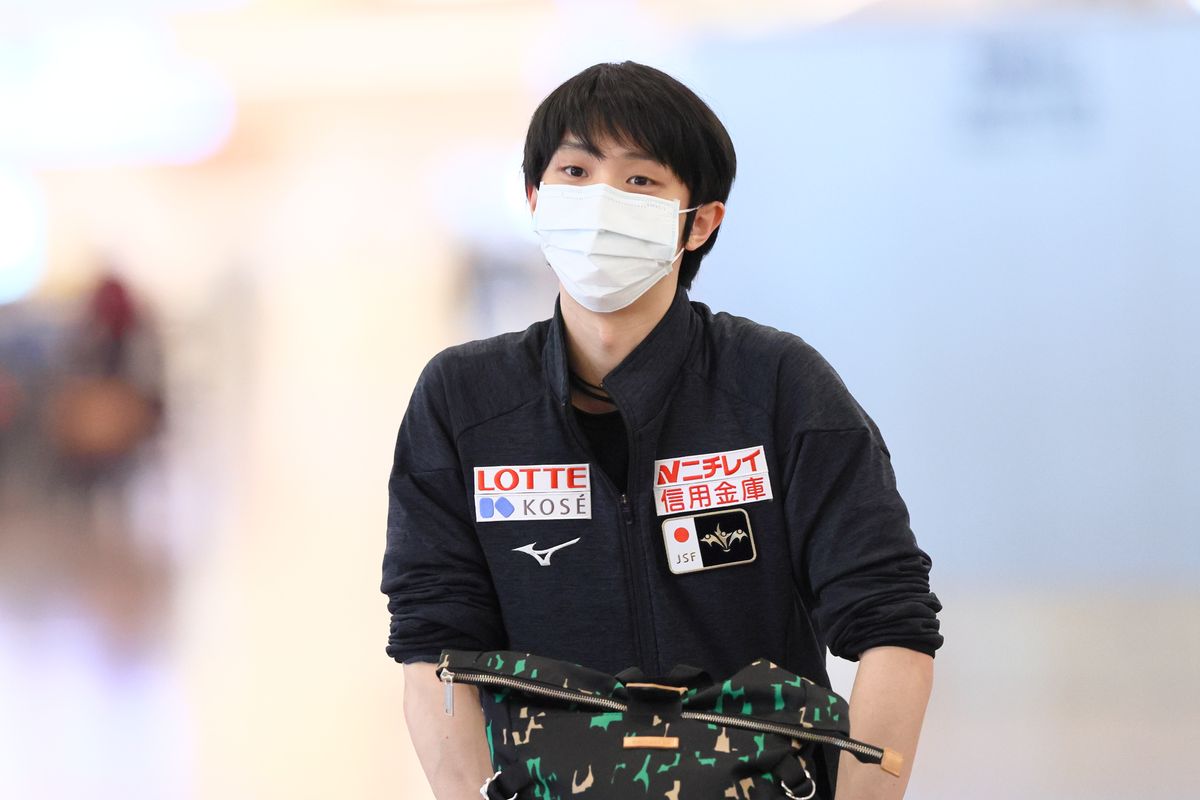 羽生結弦が帰国「しっかり隔離されます」