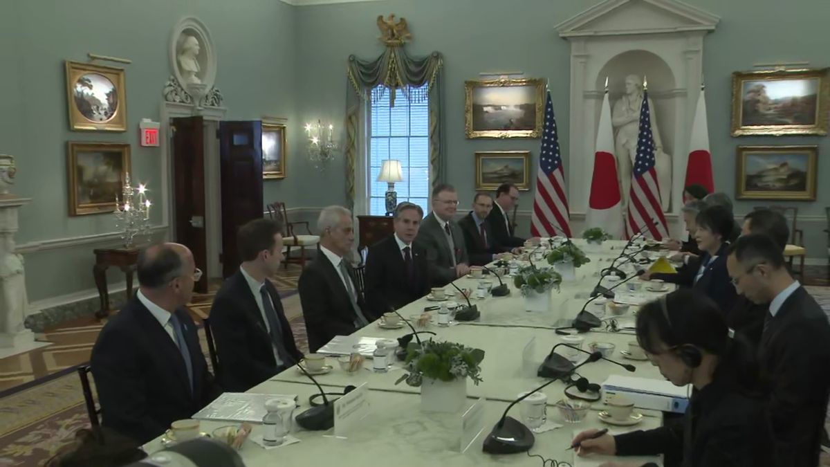 日米外相会談　岸田首相の国賓待遇訪米に向け緊密に連携