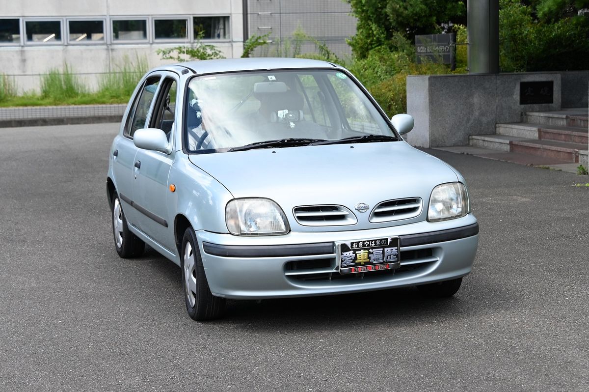 芳本美代子さんの初愛車『日産マーチ』（1992年登場の2代目モデル）