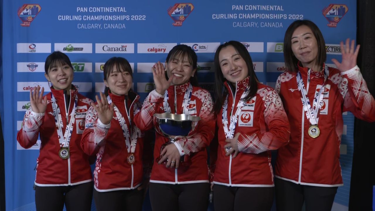 カーリング女子日本代表　パンコンチネンタル選手権優勝で得た収穫についてコメント