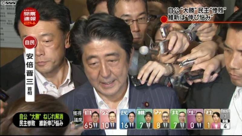 悲喜こもごも…参院選ドキュメント（動画）