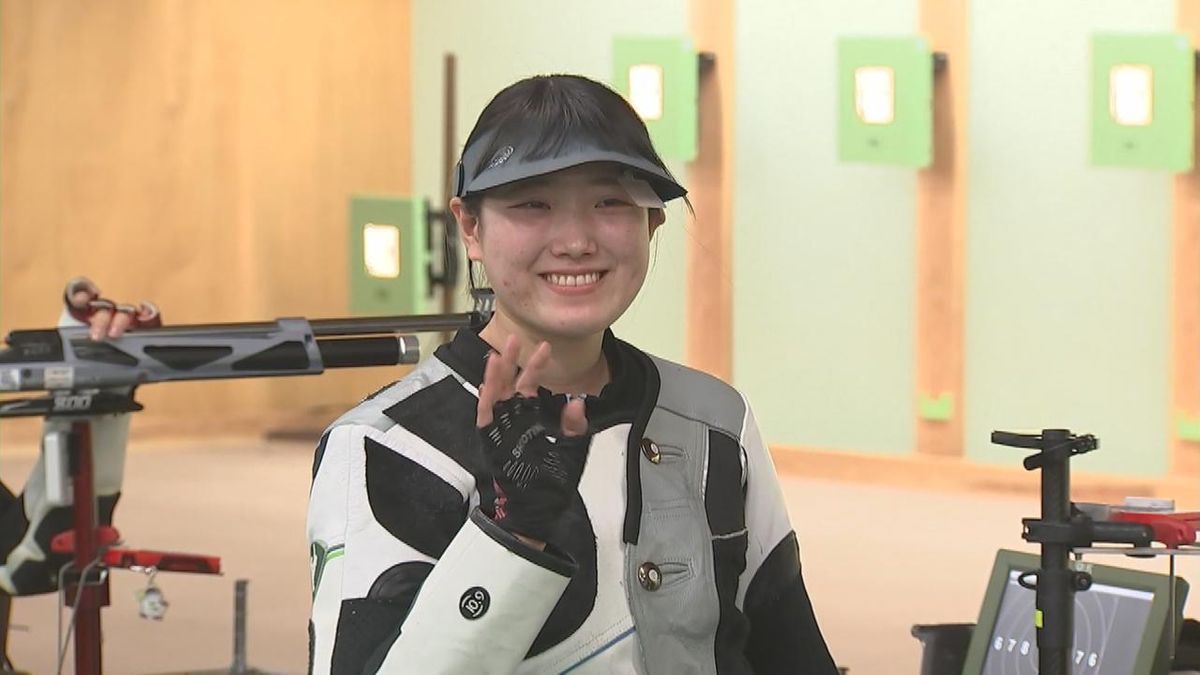 パリ五輪代表・由布市出身野畑美咲選手が出場　射撃の日韓親善試合　金メダリストバン・ヒョジンも　大分