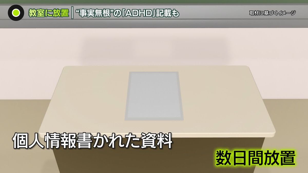 “事実無根”の「ADHD」記載も…生徒の個人情報流出　札幌市