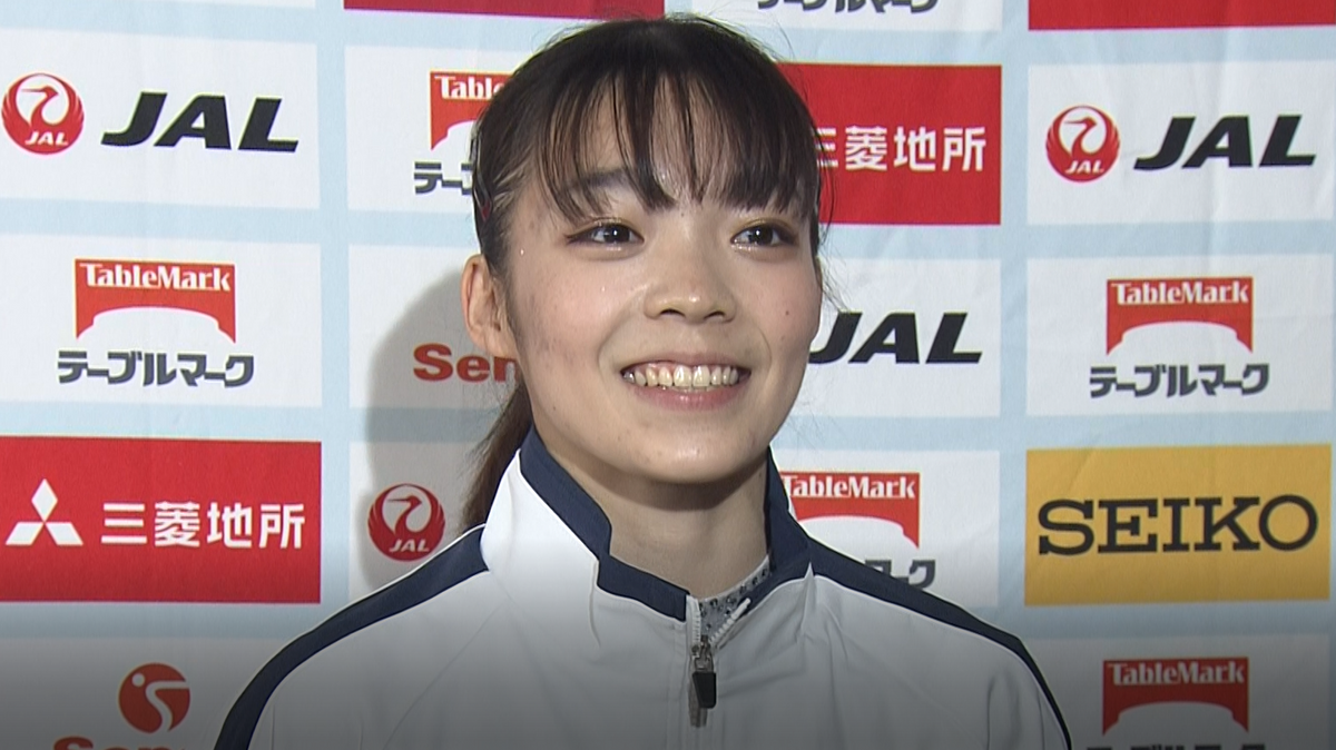 「とっても緊張した」女子体操・山田千遥が長期間のリハビリを経て復活　予選1班を首位通過