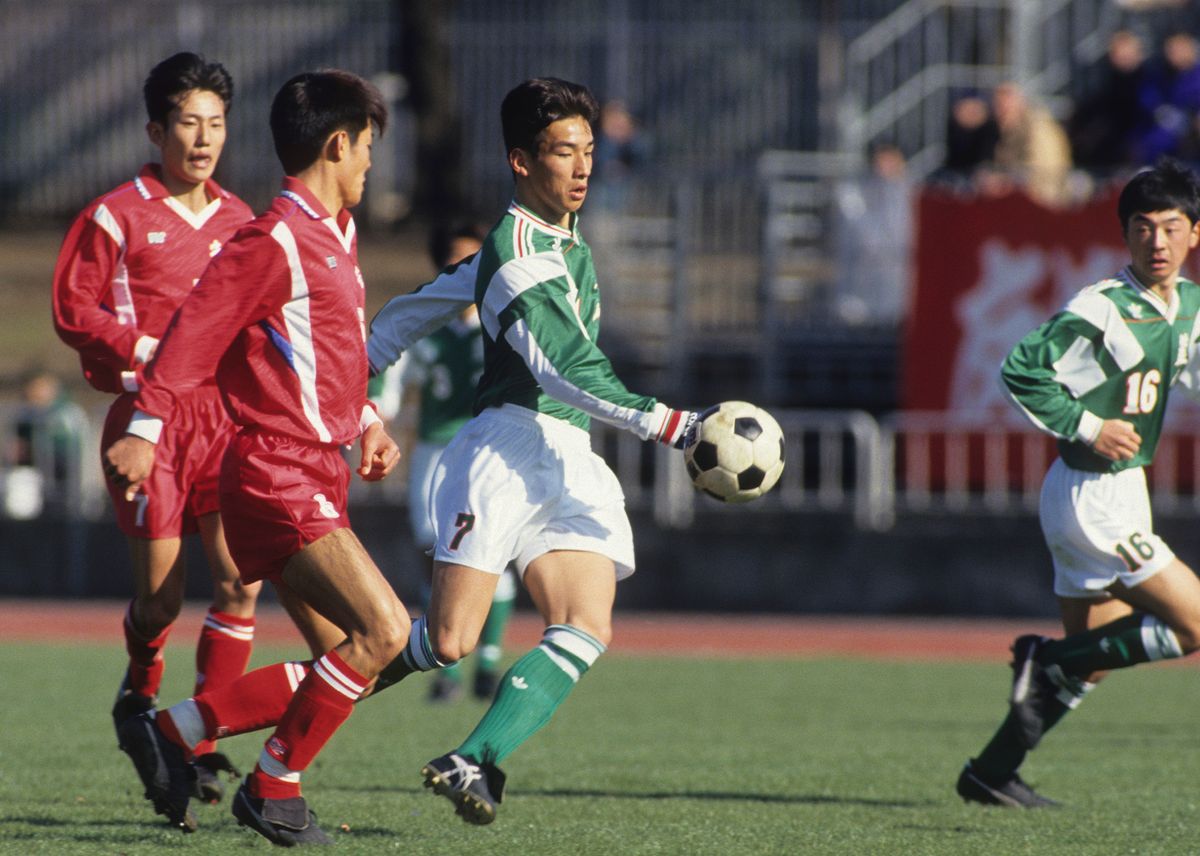 72回大会　中田英寿（写真：全国高体連サッカー専門部）