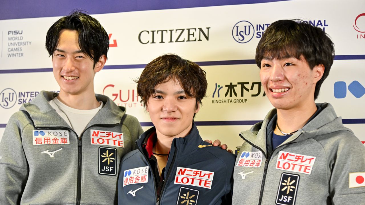 フィギュアGPファイナル 男子SPで日本人3選手が“上位独占”宇野昌磨が