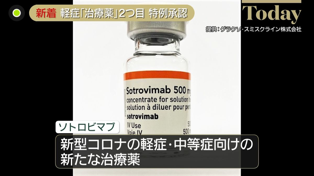 国内２つめの軽症者向け治療薬を特例承認