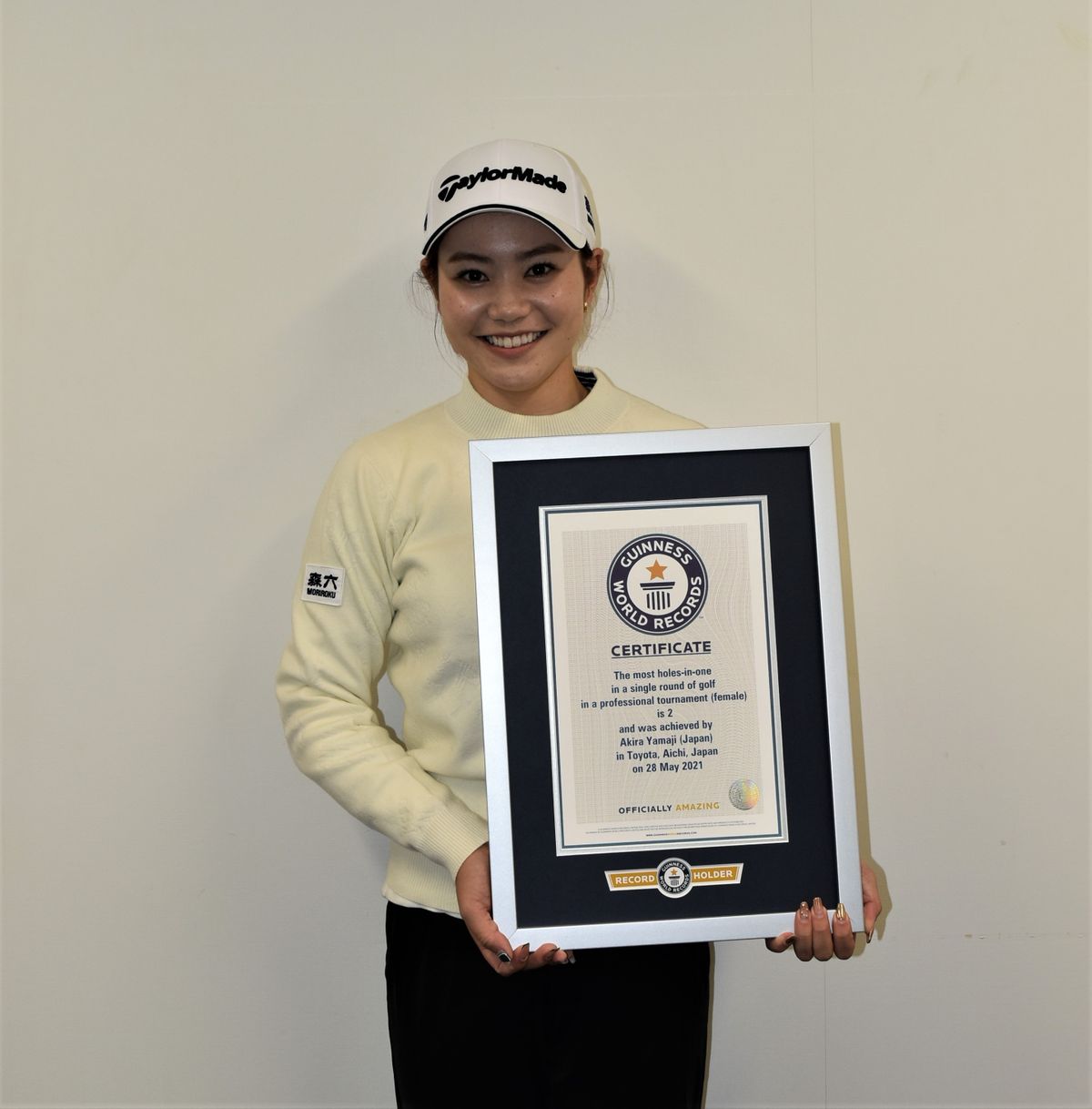 女子ゴルフ山路晶がギネス世界記録に認定