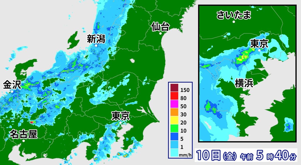 【気象】雷雲発達　突然の激しい雨、落雷や突風にも注意