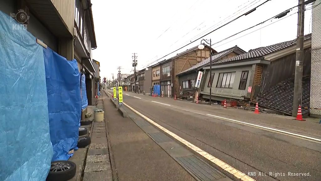 能登半島地震から１か月　復旧へ長き道のり　富山・氷見市