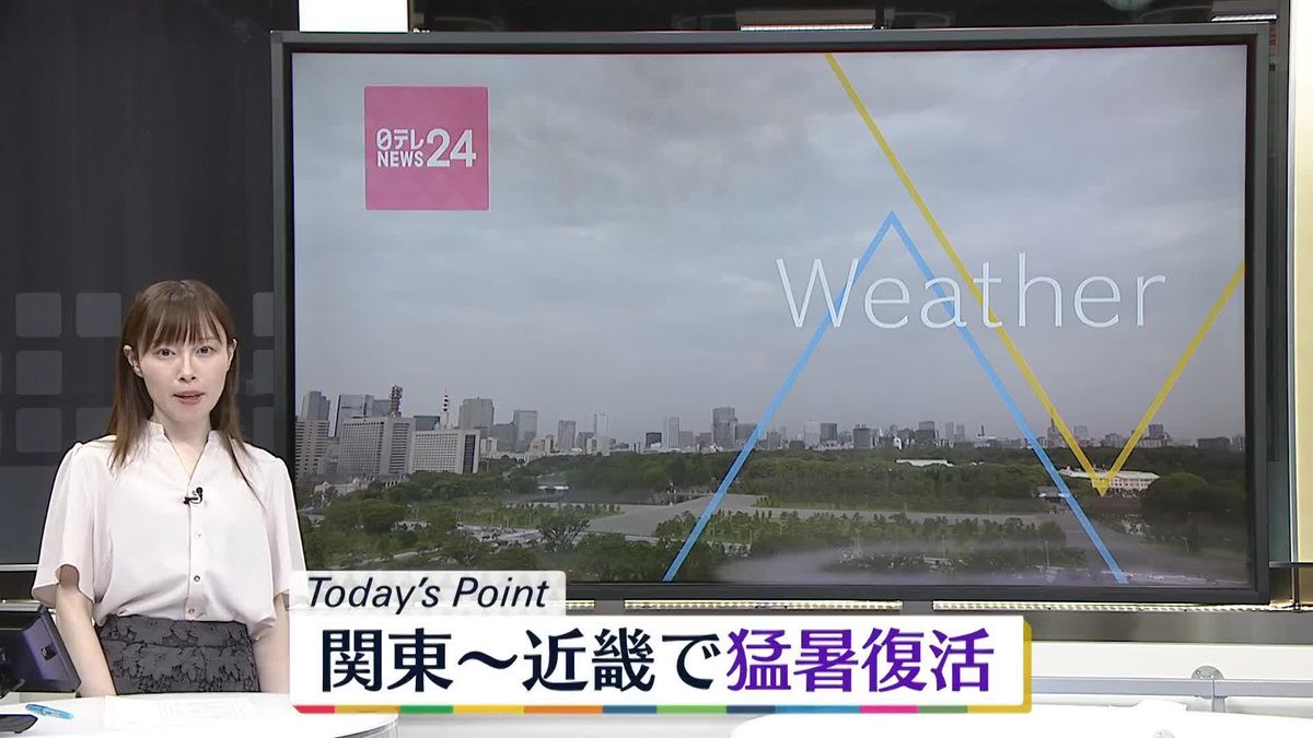 【天気】北海道と東日本、近畿、沖縄は晴れて強い日差しが　東北と中国、四国、九州は所々で雨