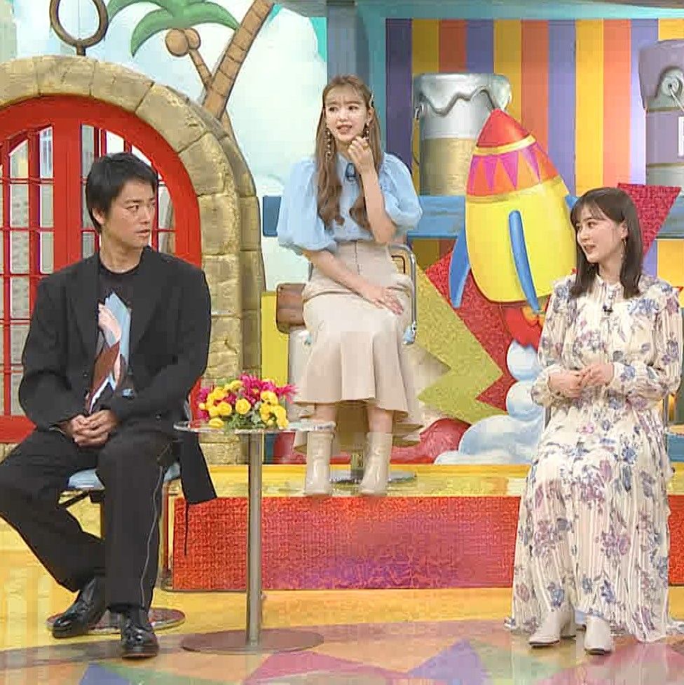 番組にゲスト出演した（左から）桐谷健太さん、藤田ニコルさん、生田絵梨花さん