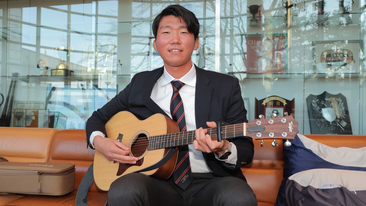 “音楽一家”巨人ドラ3田中千晴　アコースティックギターで入寮「弾き語りをするとリフレッシュ」得意な曲は…