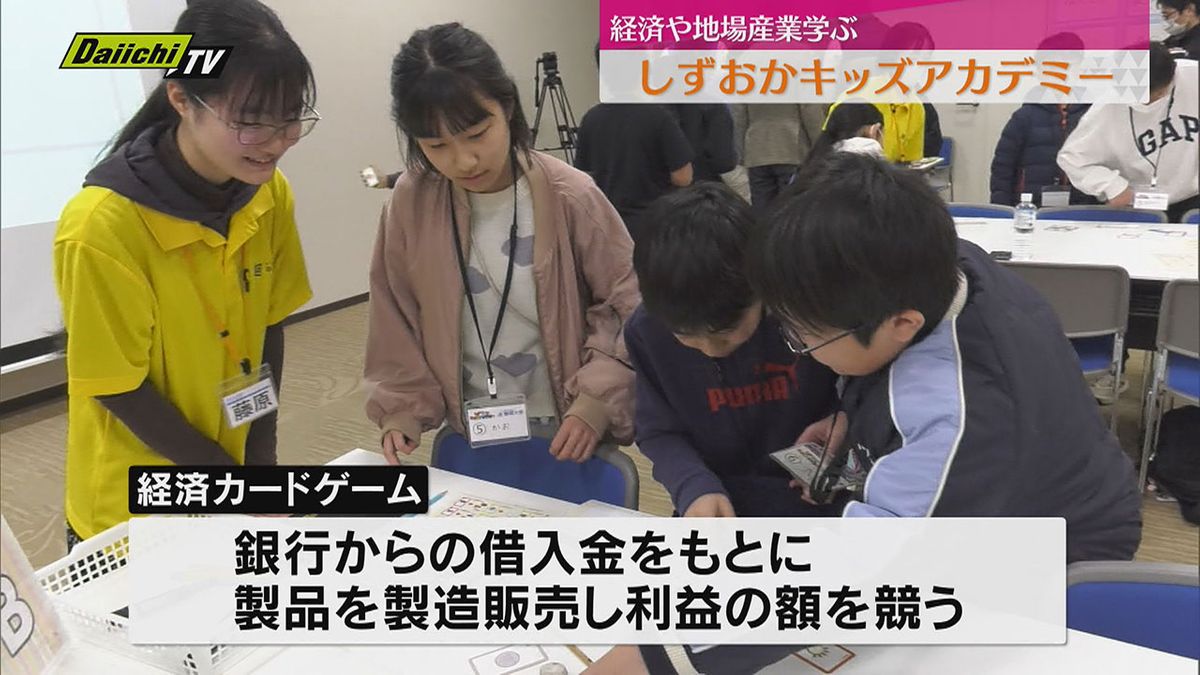 しずおかキッズアカデミー　地元産業と経済活動の仕組みを学ぶ（静岡・浜松市）