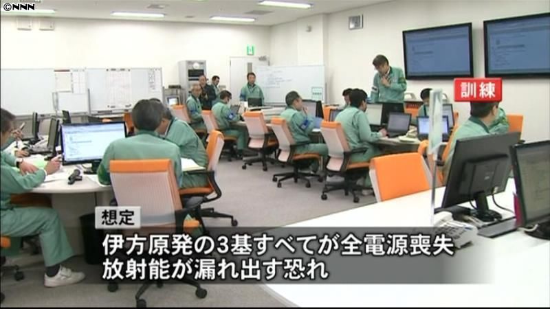 愛媛・伊方原発で１万人規模の避難訓練